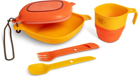 Silicone Interlocking Toddler and Kids Utensil Set - 6 Piece Set