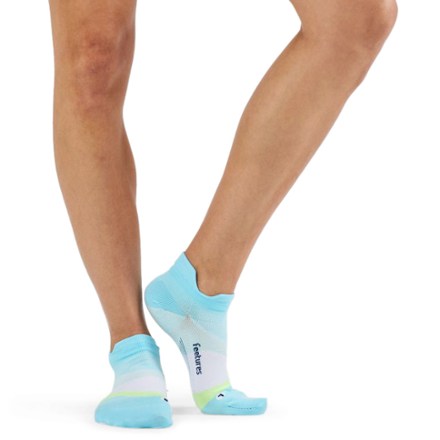 Calzini No-Show Feetures! Elite Ultra Leggero - 3 Paia, Taglia Piccola, Nero - Uomo