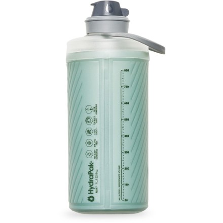 Islandcom 2-Pack Collapsible Soft Water Bottles - 700ml TPU, BPA-Free, With Dust Cover For Running & Hiking