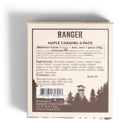 Ranger Chocolate Chocolate Caramels - Package of 4 1