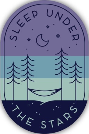 Stickers Northwest Sleep Under the Stars Sticker 0