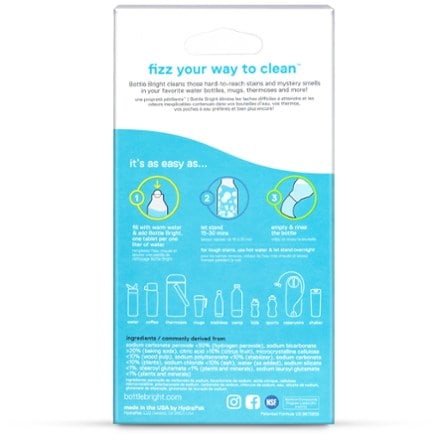 Bottle Bright Cleaning Tablets - Multipack 5