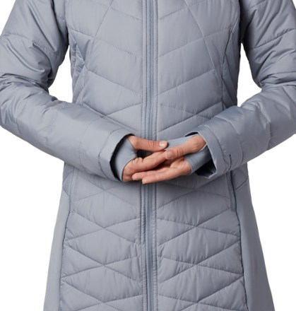 columbia long hybrid jacket