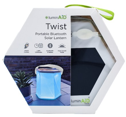 LuminAID BLOOMIO Twist Bluetooth Solar Lantern