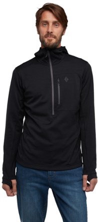 Black Diamond Coefficient Quarter-Zip Hoodie - Men's 1