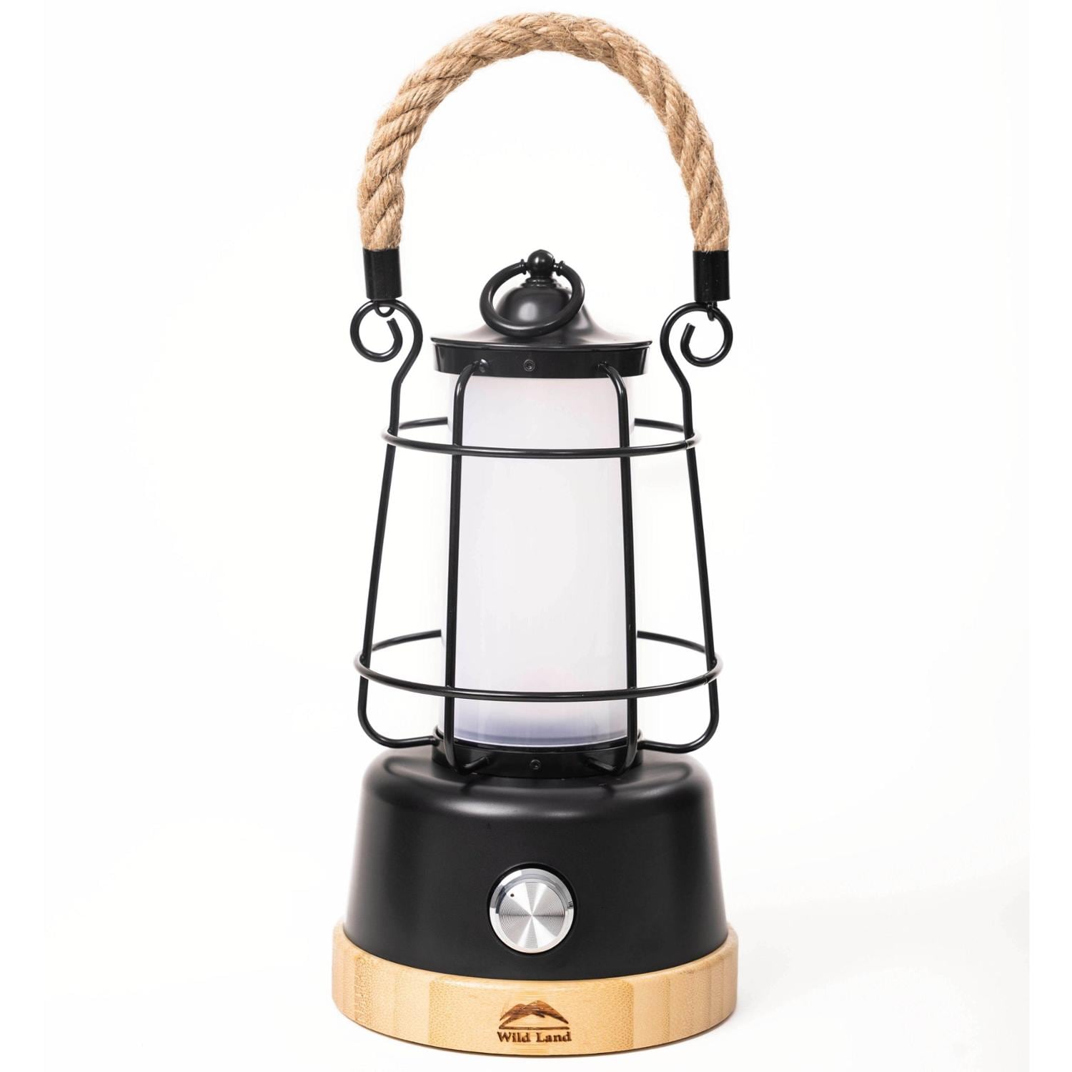 Hemp Rope LED Lantern