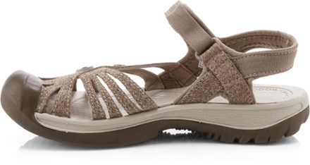 KEEN Rose Sandals - Women's Left view (Brindle/Shitake)
