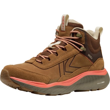 KEEN Leiki Waterproof Leather Hiking Boots - Women's 3