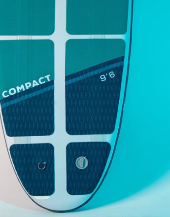 Red Paddle Co Compact Inflatable Stand Up Paddle Board with Paddle - 9'6" 6