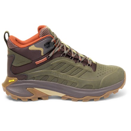 Merrell Moab Speed 2 Leather Mid Waterproof Hiking Boots - Men's