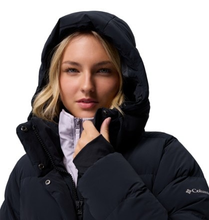 Columbia Amaze Puff Long Down Hooded Jacket - Women's 7