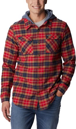 Columbia Flare Gun Flannel Hoodie - Men's 0
