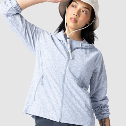 Outdoor Research Astroman Air Full-Zip Sun Hoodie - Print - Women's 5