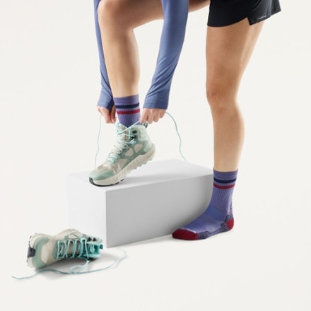 Smartwool Hike Tube Stripe Crew Socks - Women's 1