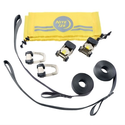 Nite Ize CamJam HookLock Ratchet Strap System - Small - Package of 2 1