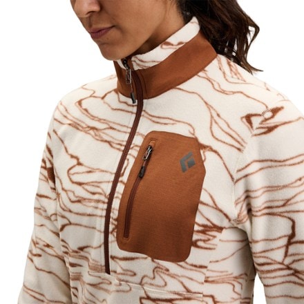 Black Diamond Rift Half-Zip Fleece Jacket - Women's 4