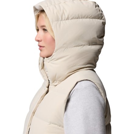 Columbia Amaze Puff Mid Hooded Down Vest - Women's 6