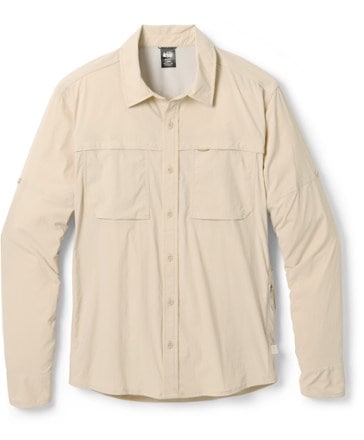 REI Co-op Sahara Long-Sleeve Solid Shirt - Men's 0