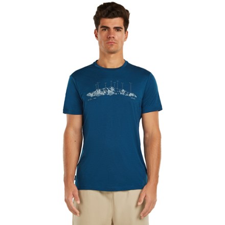 Icebreaker Merino 150 Tech Lite The Peaks T-Shirt - Men's | REI Co-op
