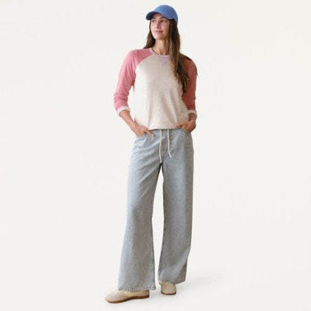 Marine Layer Varsity Raglan Shirt - Women's 2