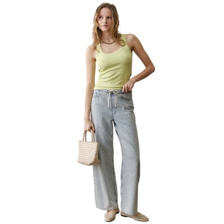 Marine Layer Lexi Rib Scoop Tank Top - Women's 2