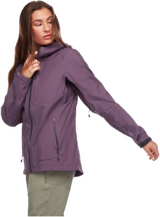 Black Diamond HighLine Stretch Shell Jacket - Women's 3