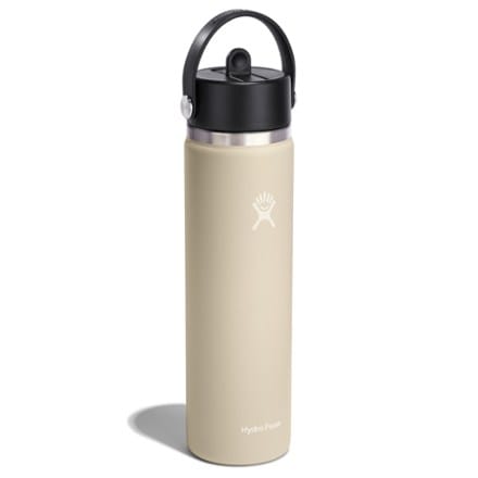 Hydro Flask Wide-Mouth Vacuum Water Bottle with Flex Straw Cap - 24 fl. oz. 1