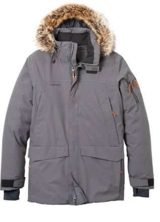 Nikwax Obermeyer Ridgeline Insulated Jacket with Faux Fur - Mens