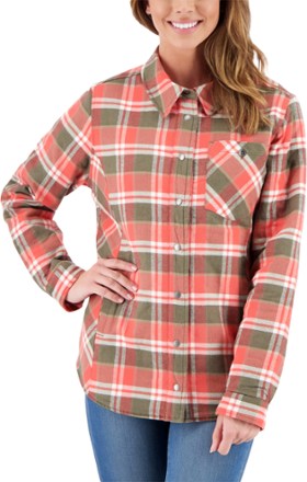 Obermeyer Avery Flannel Insulated Shirt Jacket - Women's 1