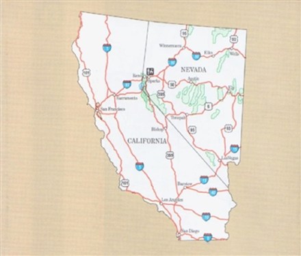 Carson Ranger District Map Humboldt-Toiyabe National Forest - Carson Ranger District Map | Rei Co-Op
