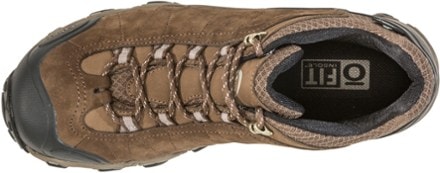 Oboz Bridger Low Waterproof Hiking Shoes - Men's Top view (Canteen Brown)