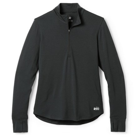 REI Co-op Heavyweight Merino Base Layer Half-Zip Top - Women's 0