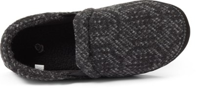 Acorn Fave Gore Slippers - Men's Top view (Charcoal Tweed)