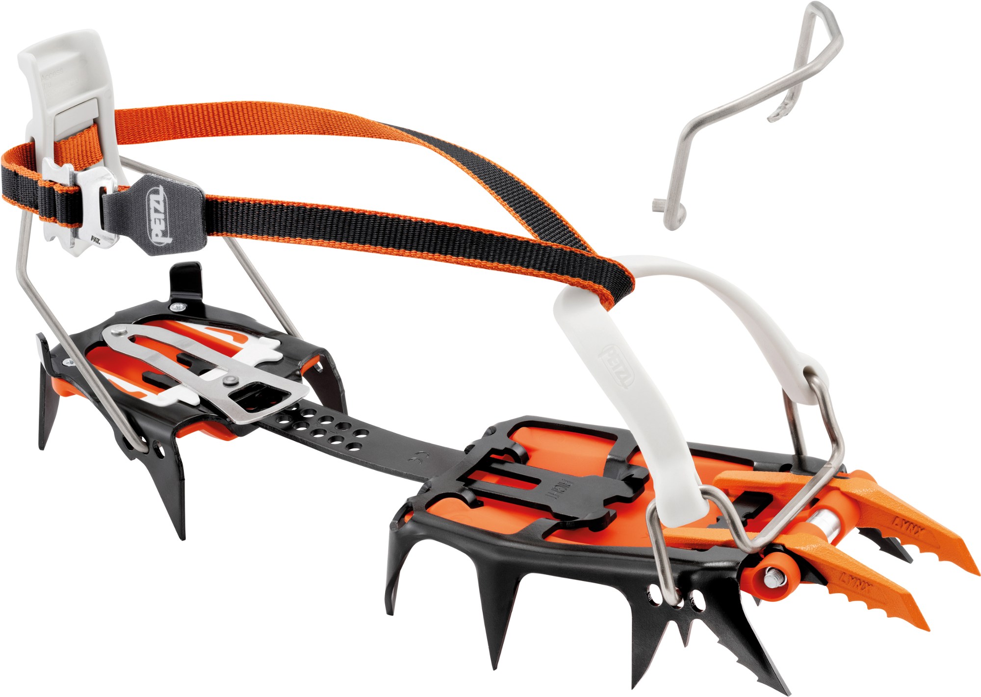 Petzl Lynx Leverlock Crampons Orange