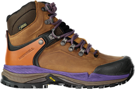 hiking boots purple