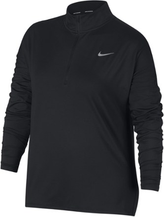 nike plus size half zip