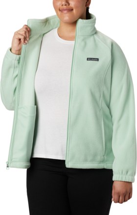 columbia fleece jacket women's plus