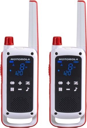 Motorola Talkabout T600 Two-Way Radios 4-Pack with Earpieces