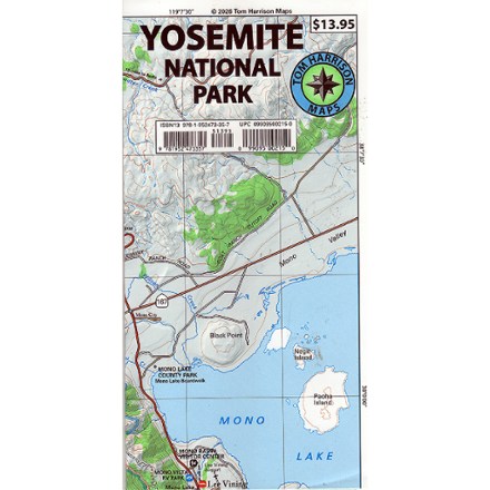 Tom Harrison Cartography Yosemite National Park Map 0
