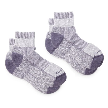 REI Co-op COOLMAX EcoMade Lightweight Hiking Quarter Socks - Seconds - 2 Pairs 0