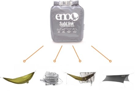 ENO SubLink Hammock Shelter System 7