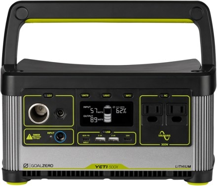 Goal Zero Yeti 500X Portable Power Station with Boulder 50 Solar Panel Kit 4