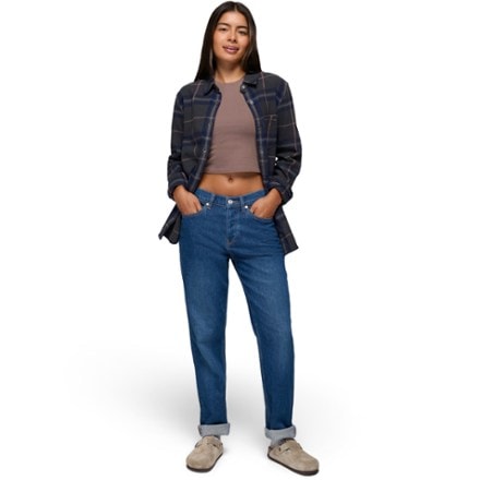 prAna Golden Canyon Flannel Shirt - Women's 8