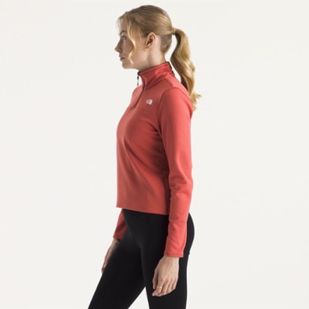 The North Face Cedar Trail Grid Fleece Quarter-Zip Jacket - Women's 4
