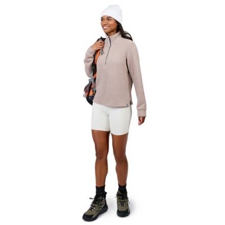 Free Country Ripple Knit Half-Zip Top - Women's 3
