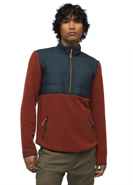 On Body Image of color Rust Heather