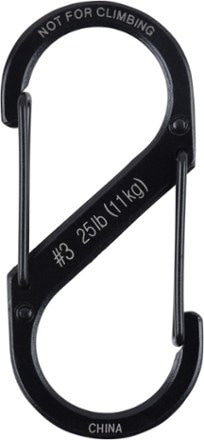 Nite Ize S-Biner #3 Stainless-Steel Dual Carabiner 1