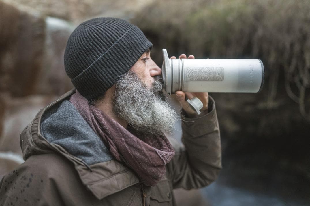 Location Image for GeoPress Water Filter and Purifier Bottle - 24 fl. oz.