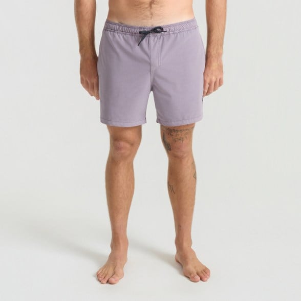 On Body Image of color Washed Dusty Lilac