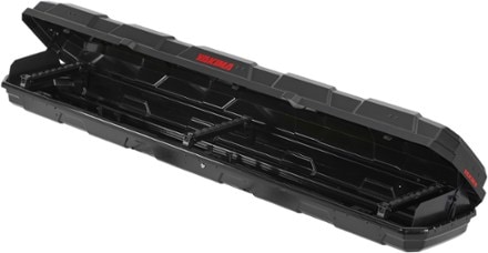 Yakima TopWater Rooftop Fishing Rod Box Top view (Black)